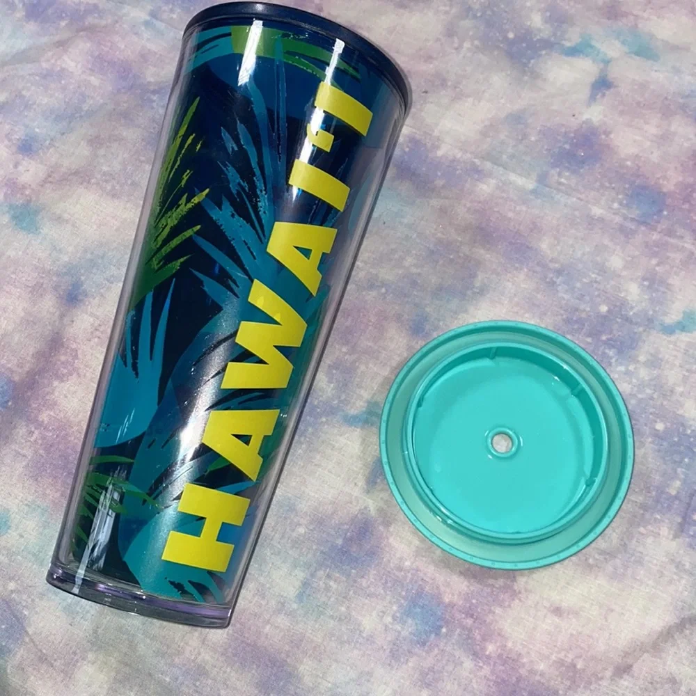 Starbucks • 24oz Palm Leaves Hawaii Tumbler